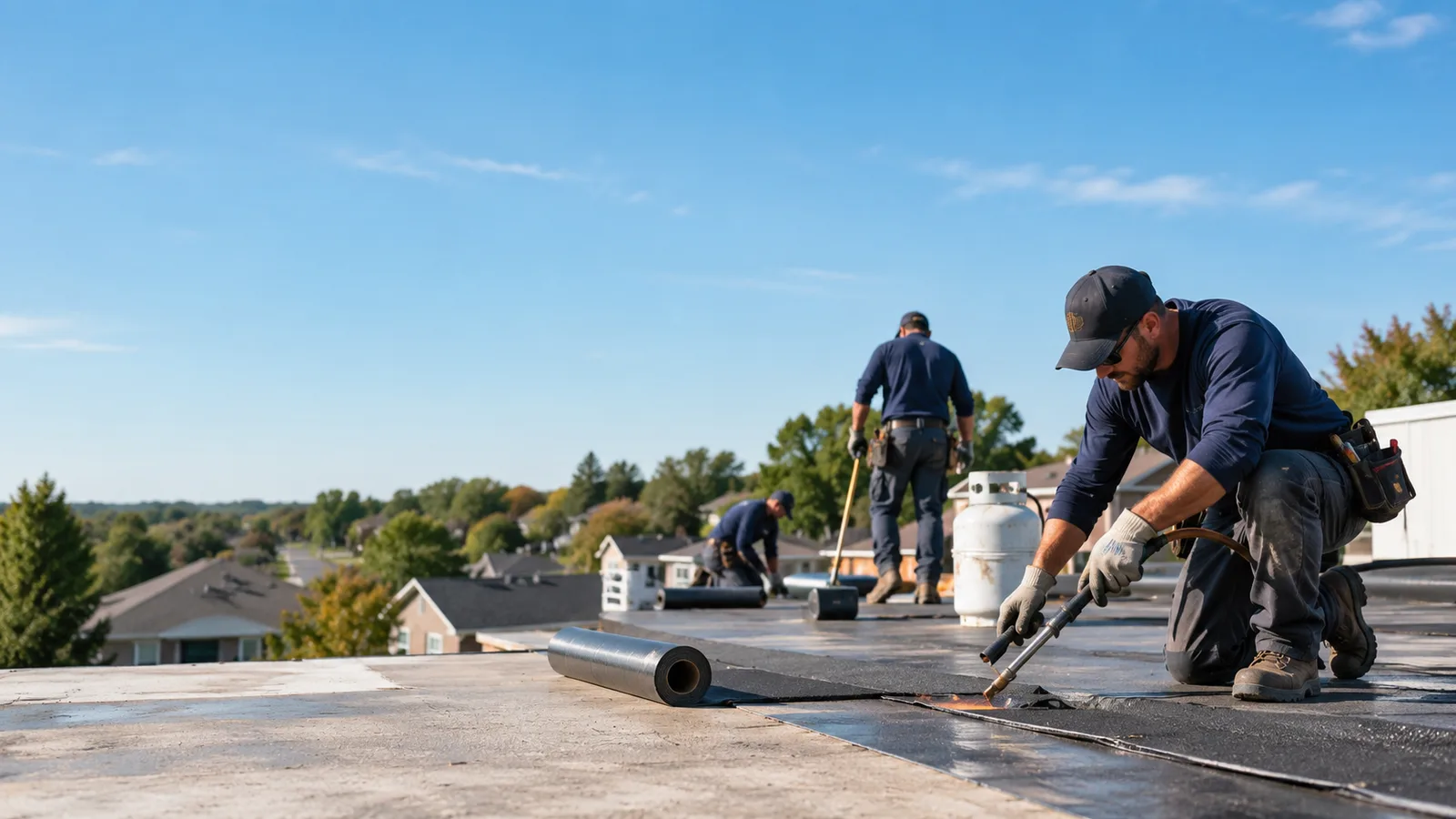 Flat Roof Leak Repair providers in Eros, LA